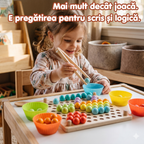Jocul Montessori de Sortare: Primul pas către o minte organizată și degete dibace