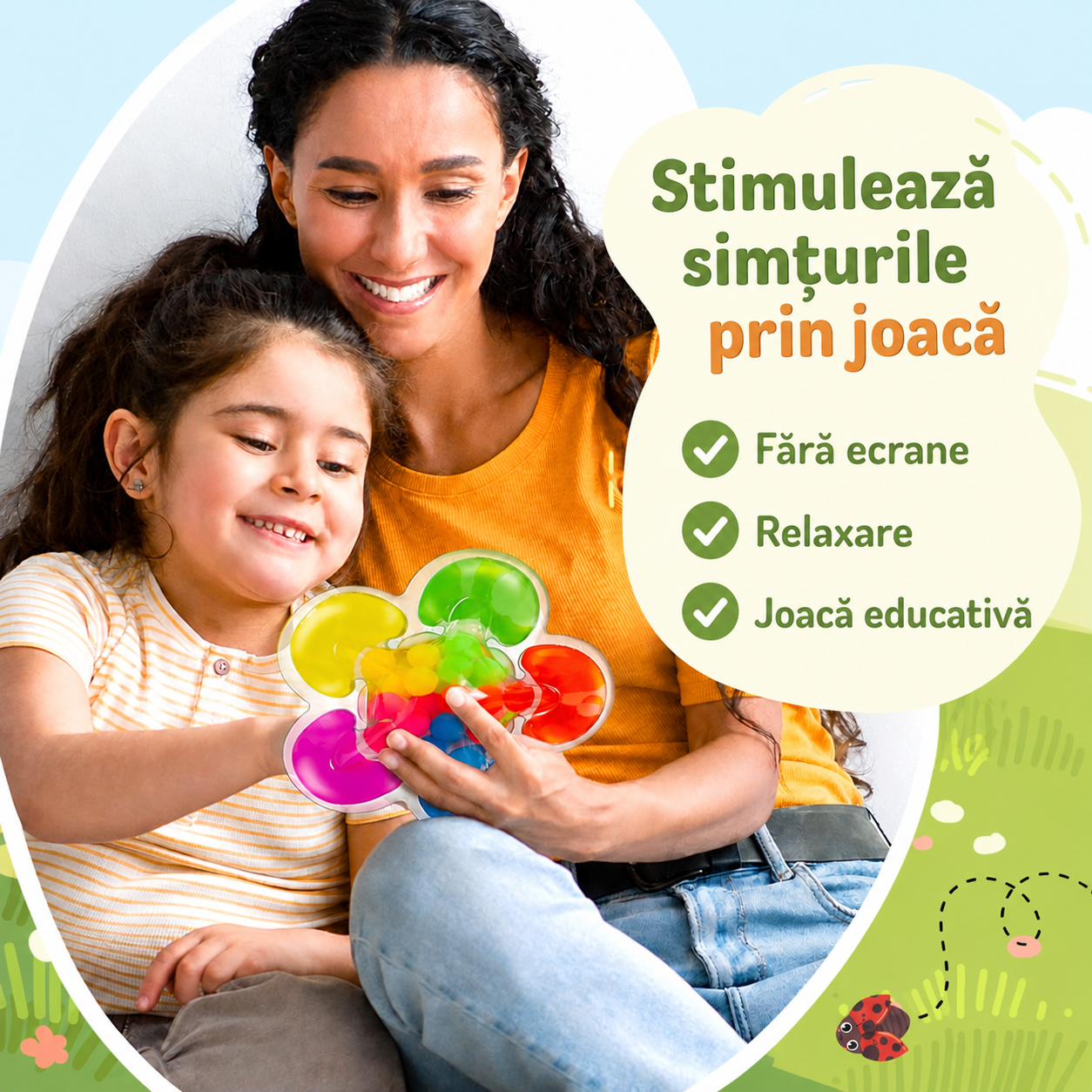 Joc senzorial cu gel: Captivează degetele, liniștește mintea