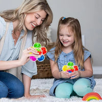 Joc senzorial de sortare a culorilor pentru copii