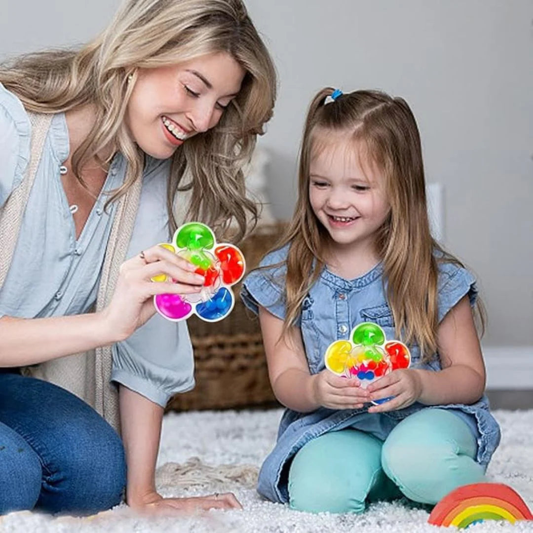 Joc senzorial de sortare a culorilor pentru copii