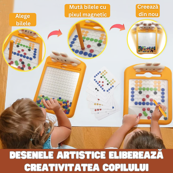 Tablă magnetică  - Joc interactiv cu stilou magnetic