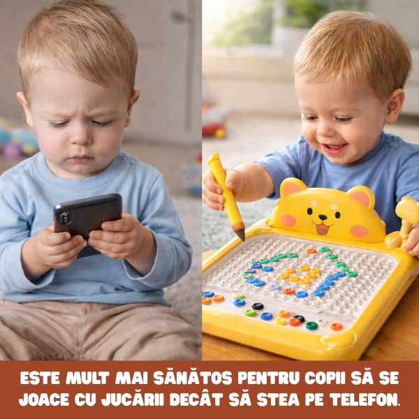 Tablă magnetică  - Joc interactiv cu stilou magnetic